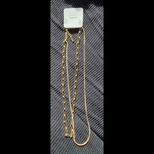Atolea Gold Link Necklace